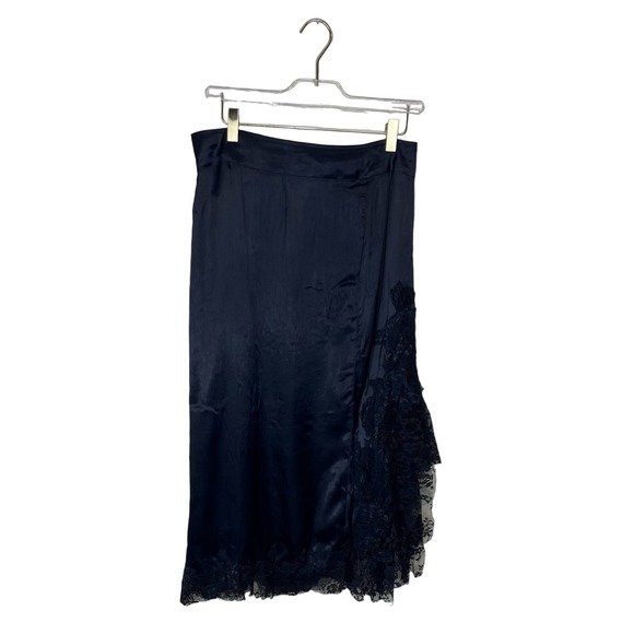 Brenda Knight x Free People NWT Black Lace Midi Skip Skirt Size Small - Picture 2 of 6